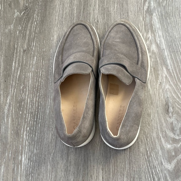 Canali Suede Penny Loafers Size 42 Regular (US 9) - Picture 5 of 6